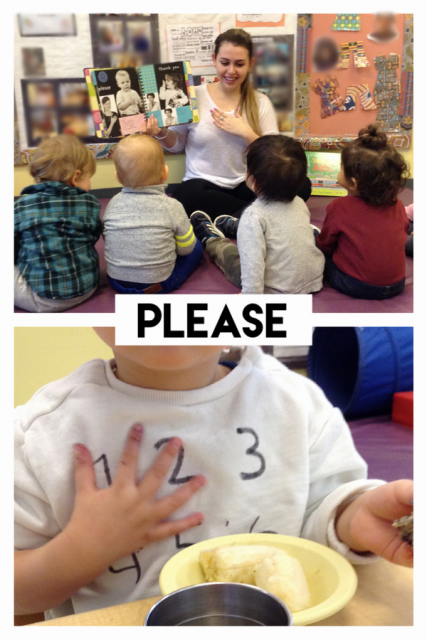 Sign language for 'please'
