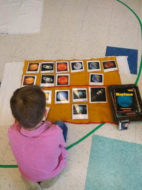 Matching solar system photos