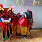 Casa children celebrating Chinese New Year