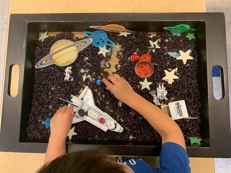 Space sensory activity