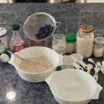 blueberry muffin ingredients