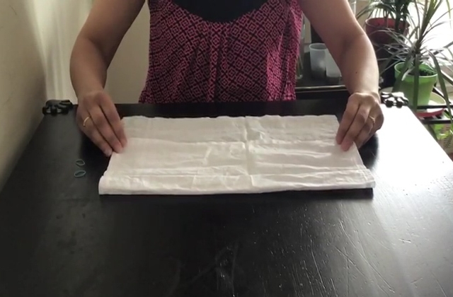 Bhoomi folding fabric for a mask