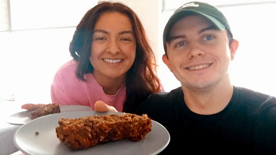 Amalia and friend's baked Coconut Flour Banana bread