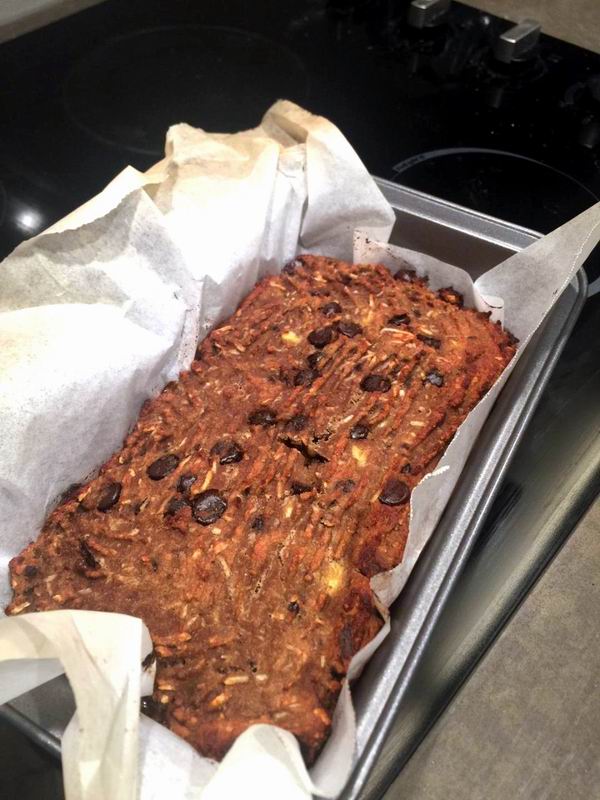 Amalia and friend's baked Coconut Flour Banana bread 