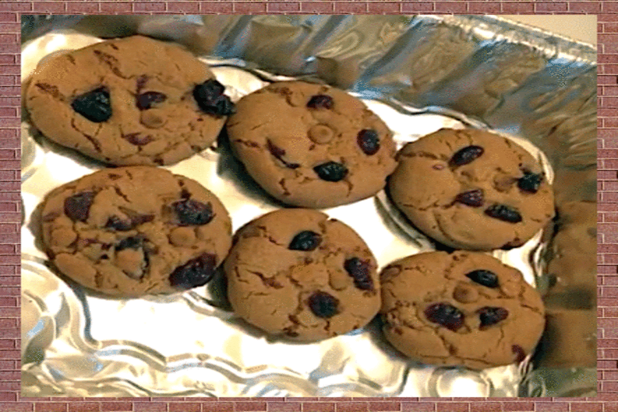 Michelle's Chocolate Cranberry cookies