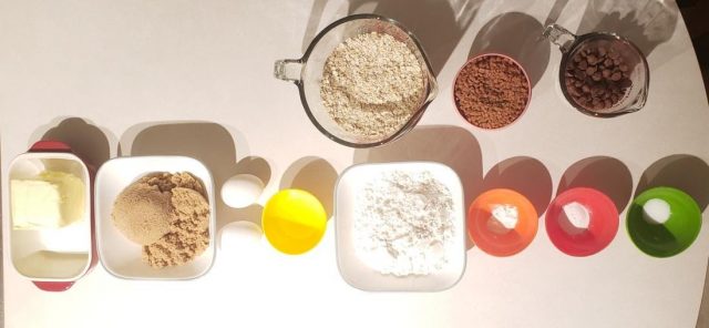 toffee oatmeal cookie ingredients