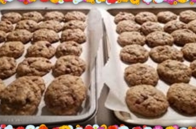 toffee oatmeal cookies