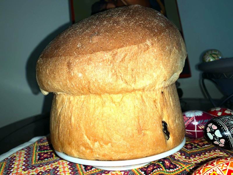 Ukrainian Easter bread