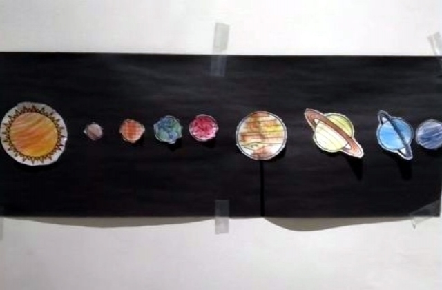 solar system illustration