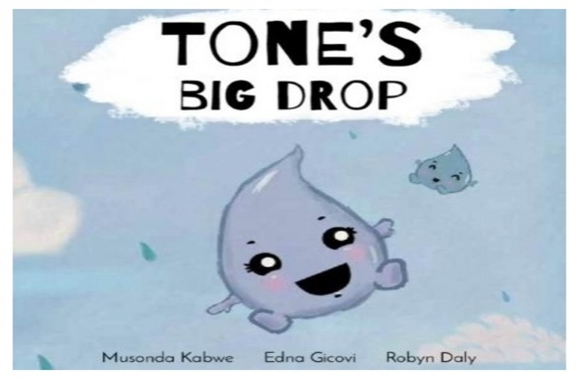 'Tone's Big Drop' book cover