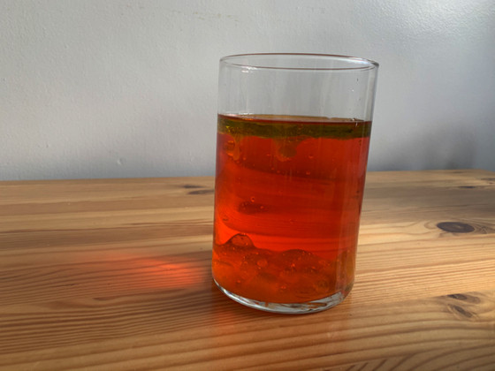 lava in a glass