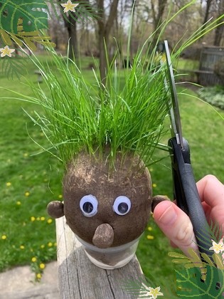 grass head hair cut