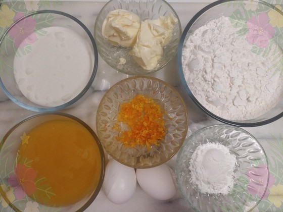 orange bread ingredients