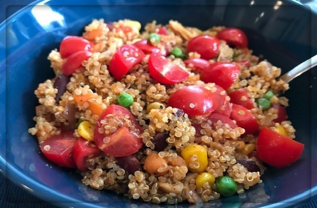 quinoa chicken bowl